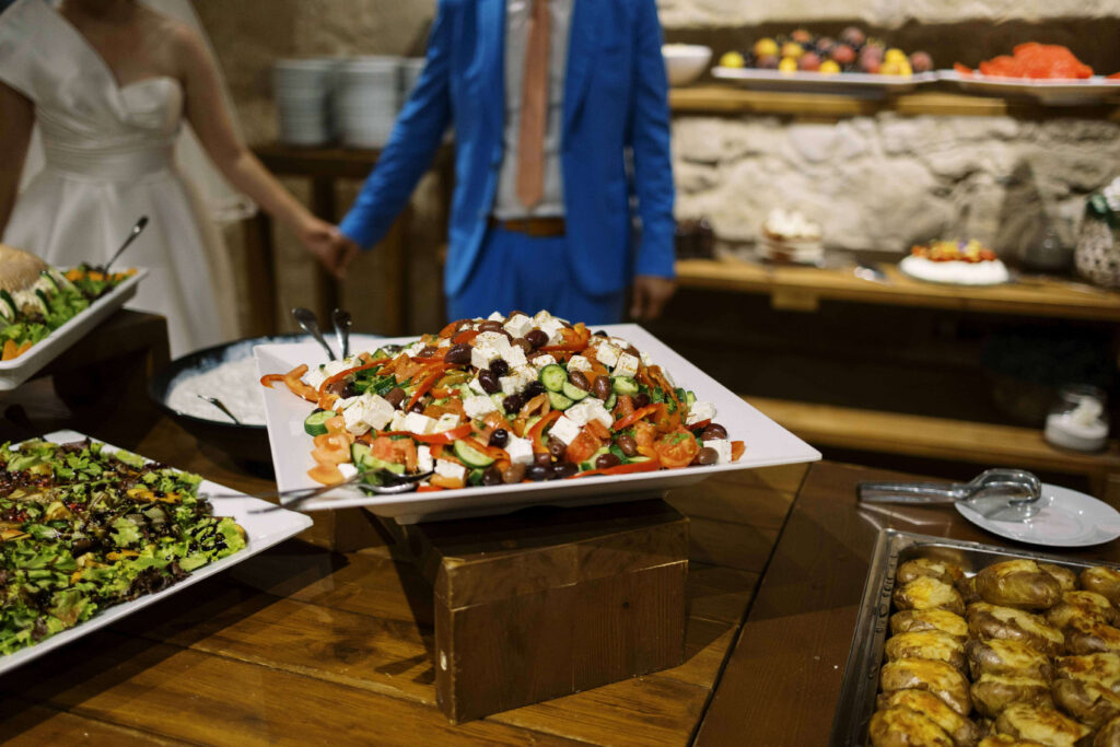 cyprus destination wedding feast