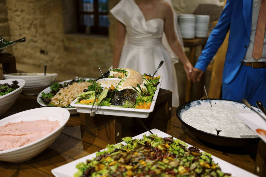 cyprus destination wedding feast